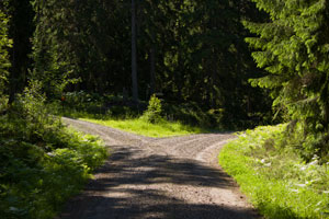 Håll snett höger
